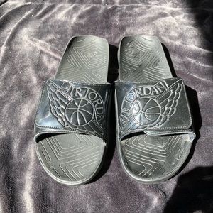 nike jordan hydro 7 black